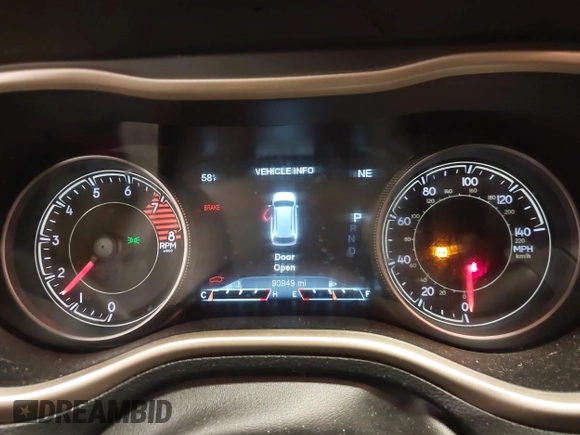 2016 Jeep Cherokee Limited z VIN 1C4PJMDS3GW130800, wystawiony jako IAAI lot #42337413 z przebiegiem 90 949 mil mil oraz . Historia ofert i sprzedaży dostępna na DreamBid. Obrazek 7.