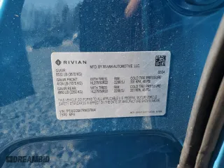 2024 Rivian R1S Adventure with VIN 7PDSGCBA7RN037664, listed as a Copart auction lot 49236015 with 16,496 mi miles and Salvage Title. Bid and sale history available at carsss.com. Image 14.