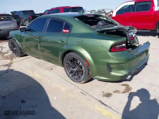 2021 Dodge Charger Scat Pack Widebody with VIN 2C3CDXGJXMH599374, listed as a IAAI auction lot 41320311 with 48,109 mi miles. Bid and sale history available at carsss.com. Image 3.