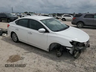 2019 Nissan Sentra SV with VIN 3N1AB7AP0KL604630, listed as a Copart auction lot 54945565 with 73,998 mi miles and Salvage Title. Bid and sale history available at DreamBid. Image 4.