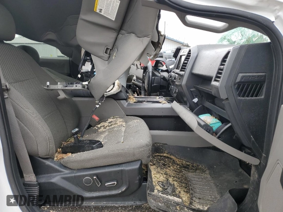 2018 Ford F-150 XL with VIN 1FTEW1EP6JFC13517, listed as a Copart auction lot 57964965 with Not provided miles and Salvage title. Bid and sale history available at DreamBid. Image 7.