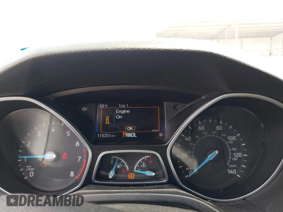 2016 Ford Focus SE with VIN 1FADP3F20GL202777, listed as a IAAI auction lot 42077501 with 116,351 mi miles and . Bid and sale history available at DreamBid. Image 7.