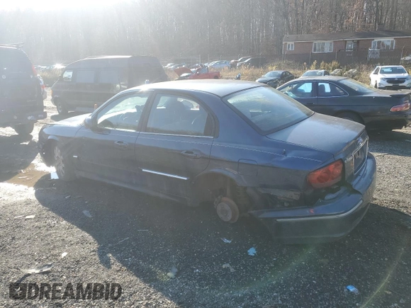 2003 Hyundai Sonata GLS with VIN KMHWF35H83A893490, listed as a Copart auction lot 80886424 with 0 mi miles and Salvage Title. Bid and sale history available at carsss.com. Image 2.