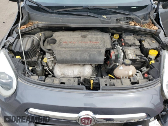 2017 FIAT 500X Lounge z VIN ZFBCFYDB9HP624651, wystawiony jako Copart lot #73388714 z przebiegiem 70 597 mil mil oraz Szkoda całkowita • Salvage title. Historia ofert i sprzedaży dostępna na DreamBid. Obrazek 11.