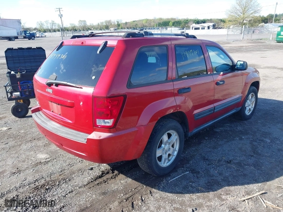 2006 Jeep Grand Cherokee Laredo with VIN 1J4GR48KX6C128491, listed as a IAAI auction lot 41949301 with 183,791 mi miles. Bid and sale history available at carsss.com. Image 4.