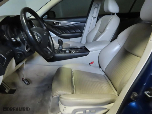 2017 Infiniti Q50 Red Sport 400 with VIN JN1FV7AP6HM851162, listed as a Copart auction lot 42220155 with 95,792 mi miles and Salvage Title. Bid and sale history available at carsss.com. Image 9.