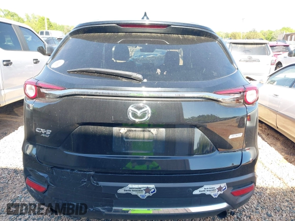 2019 Mazda CX-9 Grand Touring with VIN JM3TCBDY7K0302444, listed as a IAAI auction lot 41998110 with 166,298 mi miles and . Bid and sale history available at DreamBid. Image 16.