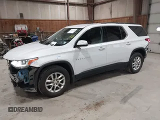 2019 Chevrolet Traverse LT z VIN 1GNEVHKW2KJ223099, wystawiony jako IAAI lot #41755700 z przebiegiem 71 716 mil mil oraz . Historia ofert i sprzedaży dostępna na DreamBid. Obrazek 2.