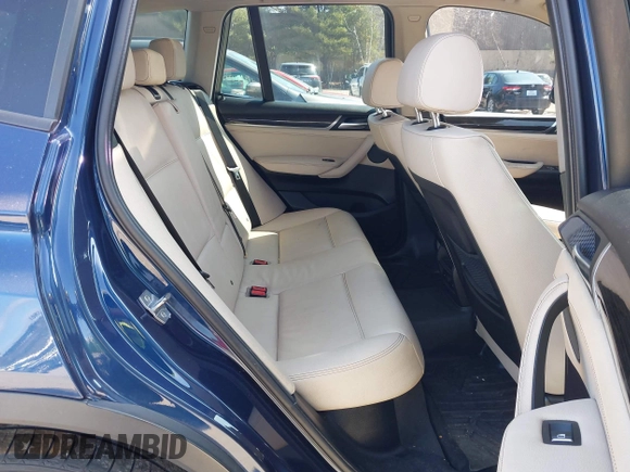 2015 BMW X3 xDrive28i with VIN 5UXWX9C53F0D53909, listed as a IAAI auction lot 41935051 with 122,775 mi miles and . Bid and sale history available at DreamBid. Image 8.