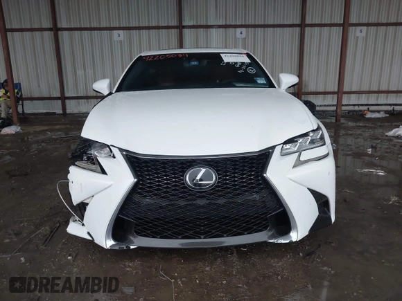 2018 Lexus GS 350 with VIN JTHBZ1BL6JA016872, listed as a IAAI auction lot 42205034 with 109,794 mi miles and . Bid and sale history available at DreamBid. Image 12.