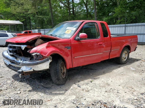 1998 Ford F-150 with VIN 1FTZX1760WNB98481, listed as a Copart auction lot 55586895 with 156,331 mi miles and Salvage title. Bid and sale history available at DreamBid. Image 1.