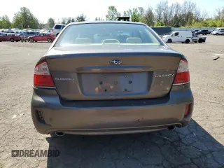 2008 Subaru Legacy Limited with VIN 4S3BL626687215616, listed as a Copart auction lot 53711115 with 117,860 mi miles and Salvage title. Bid and sale history available at DreamBid. Image 6.