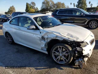 2016 BMW 2 Series M235i with VIN WBA1J7C51GV360518, listed as a Copart auction lot 37703904 with 91,791 mi miles. Bid and sale history available at carsss.com. Image 4.
