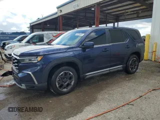 2023 Honda Pilot EX-L 8 Passenger with VIN 5FNYG2H4XPB006479, listed as a Copart auction lot 61258404 with 18,808 mi miles and Salvage Title. Bid and sale history available at carsss.com. Image 1.