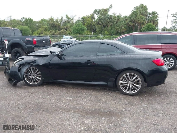 2013 Infiniti G37 Convertible with VIN JN1CV6FE9DM230464, listed as a IAAI auction lot 41977002 with 156,253 mi miles. Bid and sale history available at carsss.com. Image 14.