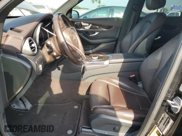 2018 Mercedes-Benz GLC with VIN WDC0G4JB1JV080135, listed as a Copart auction lot 51923565 with 0 mi miles and Salvage Title. Bid and sale history available at carsss.com. Image 7.