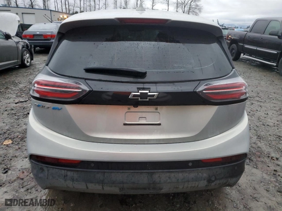2022 Chevrolet Bolt EV 2LT with VIN 1G1FX6S08N4134530, listed as a Copart auction lot 80338834 with 23,914 mi miles and Salvage Title. Bid and sale history available at carsss.com. Image 6.