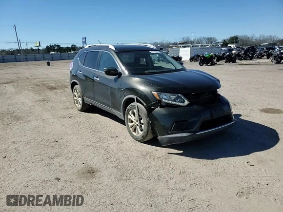 2016 Nissan Rogue SV with VIN KNMAT2MV8GP643775, listed as a Copart auction lot 47110385 with 114,330 mi miles and Salvage Title. Bid and sale history available at carsss.com. Image 11.