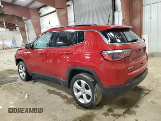 2017 Jeep Compass Latitude with VIN 3C4NJDBB7HT657028, listed as a Copart auction lot 52505255 with 65,482 mi miles and Clean Title. Bid and sale history available at carsss.com. Image 2.