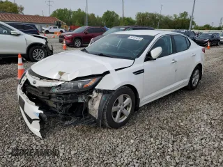2015 Kia Optima LX with VIN KNAGM4A70F5551592, listed as a Copart auction lot 55157375 with 99,773 mi miles and Salvage Title. Bid and sale history available at carsss.com. Image 1.