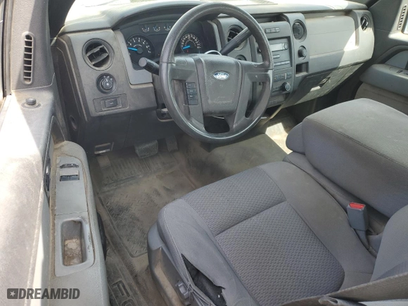 2014 Ford F-150 XL with VIN 1FTNF1CF5EKD21179, listed as a Copart auction lot 48916575 with 150,958 mi miles and Salvage Title. Bid and sale history available at carsss.com. Image 8.