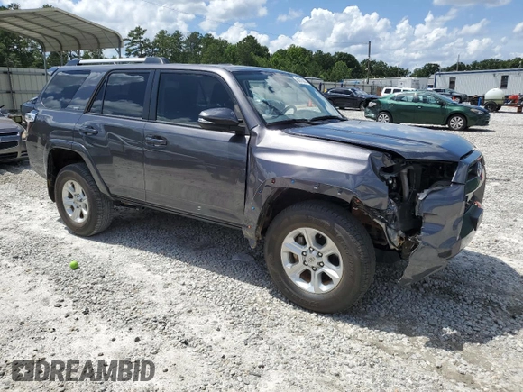 2023 Toyota 4Runner SR5 Premium with VIN JTENU5JR6P6137046, listed as a Copart auction lot 60876265 with 31,255 mi miles and Salvage title. Bid and sale history available at DreamBid. Image 4.