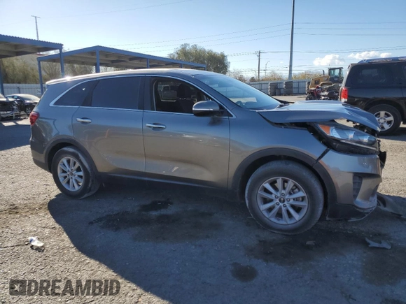 2019 Kia Sorento L with VIN 5XYPG4A32KG547276, listed as a Copart auction lot 41465775 with 75,208 mi miles and Salvage Title. Bid and sale history available at DreamBid. Image 4.