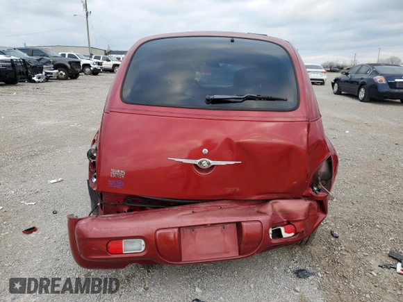 2005 Chrysler PT Cruiser Touring with VIN 3C4FY58B95T587265, listed as a Copart auction lot 81228054 with 87,952 mi miles and Salvage Title. Bid and sale history available at DreamBid. Image 6.