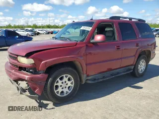 2005 Chevrolet Tahoe Z71 with VIN 1GNEK13T15R124591, listed as a Copart auction lot 49549285 with 242,649 mi miles and Salvage Title. Bid and sale history available at carsss.com. Image 1.