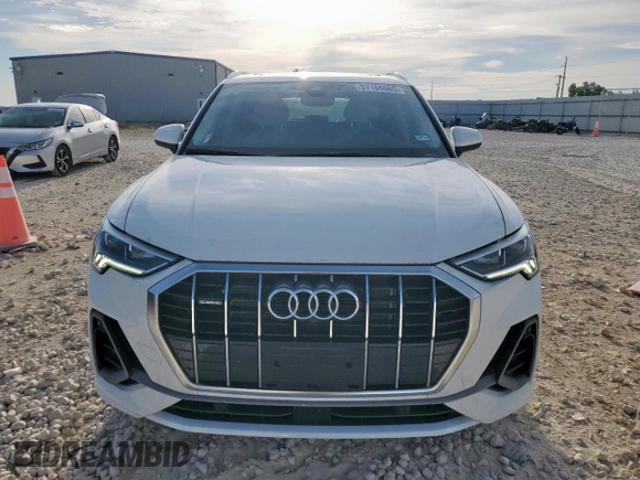 2023 Audi Q3 S line Premium Plus с VIN WA1EECF31P1089117, выставлен на аукционе Copart как лот 57165065 с пробегом 12 589 миль миль и Списание • Salvage title. История ставок и продаж доступна на DreamBid. Изображение 5.