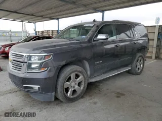 2018 Chevrolet Tahoe Premier with VIN 1GNSCCKC9JR342575, listed as a Copart auction lot 87746435 with 161,056 mi miles and Salvage Title. Bid and sale history available at carsss.com. Image 1.