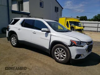 2021 Chevrolet Traverse LT Leather with VIN 1GNEVHKW9MJ235799, listed as a Copart auction lot 62267434 with 54,602 mi miles and Salvage Title. Bid and sale history available at carsss.com. Image 4.