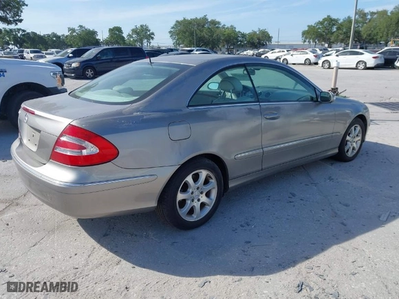2003 Mercedes-Benz CLK-Class 3.2L with VIN WDBTJ65J03F058723, listed as a IAAI auction lot 42083820 with 1 mi miles. Bid and sale history available at carsss.com. Image 4.