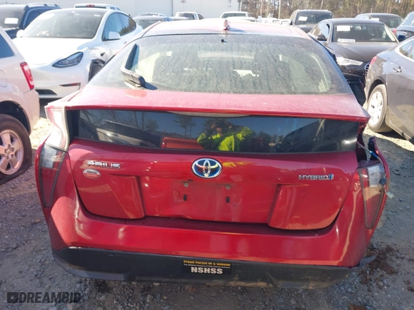 2016 Toyota Prius Four with VIN JTDKARFU3G3526524, listed as a IAAI auction lot 41798589 with 115,956 mi miles. Bid and sale history available at carsss.com. Image 16.