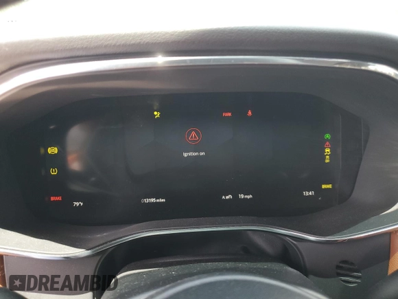 2024 Jaguar F-Pace R-Dynamic S with VIN SADCT2EX9RA723265, listed as a Copart auction lot 56935535 with 13,195 mi miles and Salvage title. Bid and sale history available at DreamBid. Image 9.