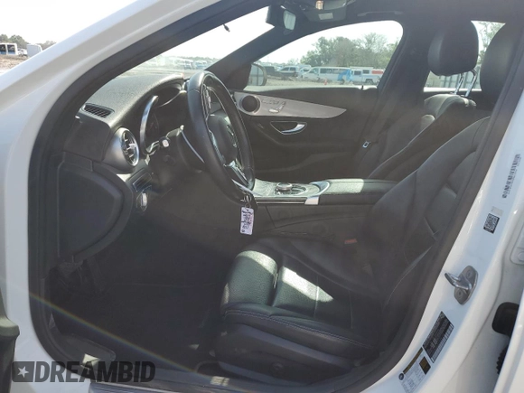 2019 Mercedes-Benz C 300 with VIN 55SWF8DB2KU304145, listed as a Copart auction lot 53877185 with 74,855 mi miles and Salvage Title. Bid and sale history available at DreamBid. Image 7.