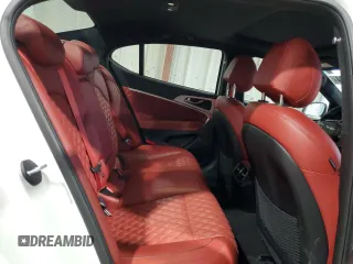 2022 Genesis G70 3.3T Launch Edition with VIN KMTG14TE4NU082195, listed as a Copart auction lot 70804084 with 48,844 mi miles and Salvage Title. Bid and sale history available at carsss.com. Image 10.