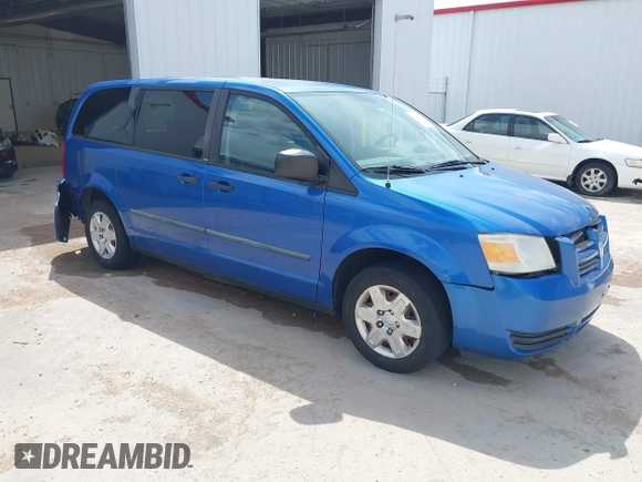 2008 Dodge Grand Caravan SE with VIN 2D8HN44H08R772738, listed as a IAAI auction lot 42046698 with 76,165 mi miles and . Bid and sale history available at DreamBid. Image 1.