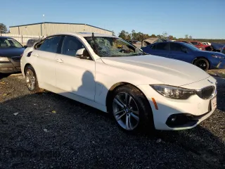 2018 BMW 4 Series 430i xDrive with VIN WBA4J3C58JBL04526, listed as a Copart auction lot 76980094 with 42,147 mi miles and Salvage Title. Bid and sale history available at DreamBid. Image 4.