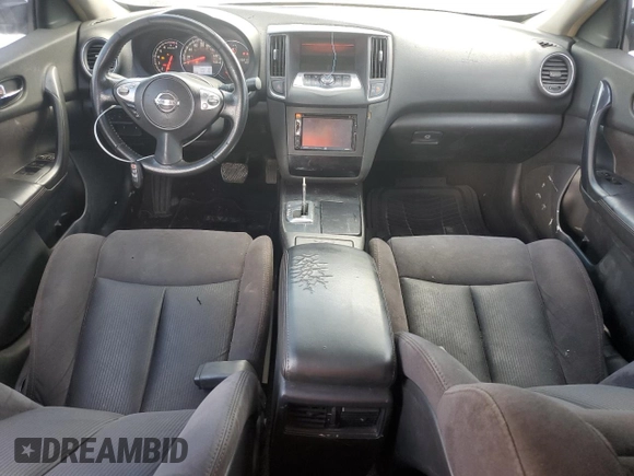2012 Nissan Maxima S with VIN 1N4AA5AP6CC846071, listed as a Copart auction lot 57105805 with 130,819 mi miles and Clean title. Bid and sale history available at DreamBid. Image 8.