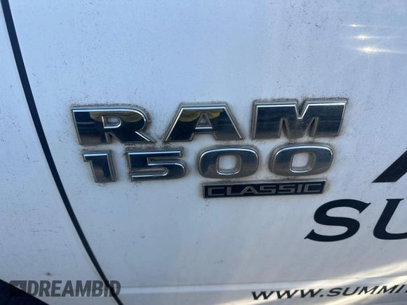 2019 Ram 1500 Tradesman with VIN 1C6RR6FG6KS608947, listed as a IAAI auction lot 42307075 with 138,720 mi miles and . Bid and sale history available at DreamBid. Image 1.