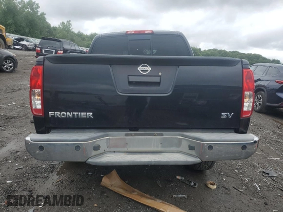 2016 Nissan Frontier SV with VIN 1N6AD0ERXGN721548, listed as a Copart auction lot 57295055 with Not provided miles and Salvage title. Bid and sale history available at DreamBid. Image 6.