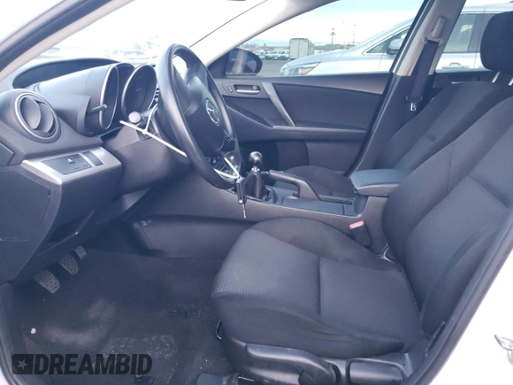 2012 Mazda 3 i Sport with VIN JM1BL1UG6C1526158, listed as a Copart auction lot 84867754 with 138,013 mi miles and Salvage Title. Bid and sale history available at DreamBid. Image 7.