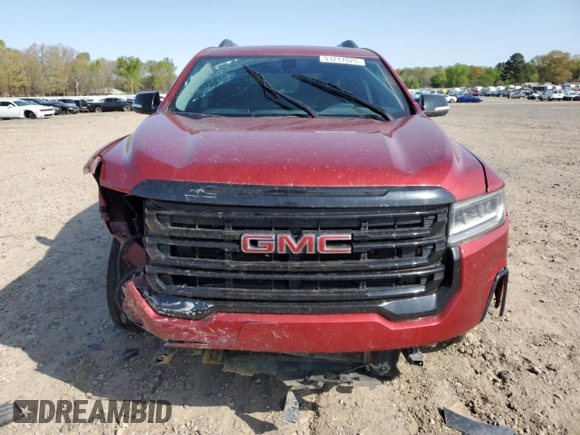 2021 GMC Acadia SLE with VIN 1GKKNKLA0MZ177941, listed as a Copart auction lot 51217025 with 145,530 mi miles and Salvage title. Bid and sale history available at DreamBid. Image 5.