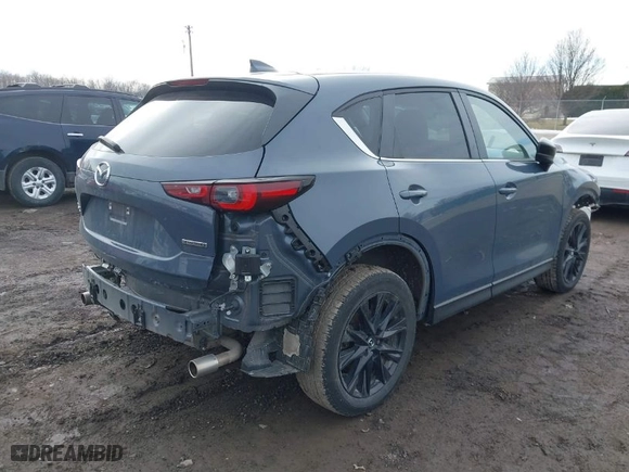 2022 Mazda CX-5 2.5 S Carbon Edition with VIN JM3KFBCM2N0529241, listed as a IAAI auction lot 41708100 with NaN miles. Bid and sale history available at carsss.com. Image 4.