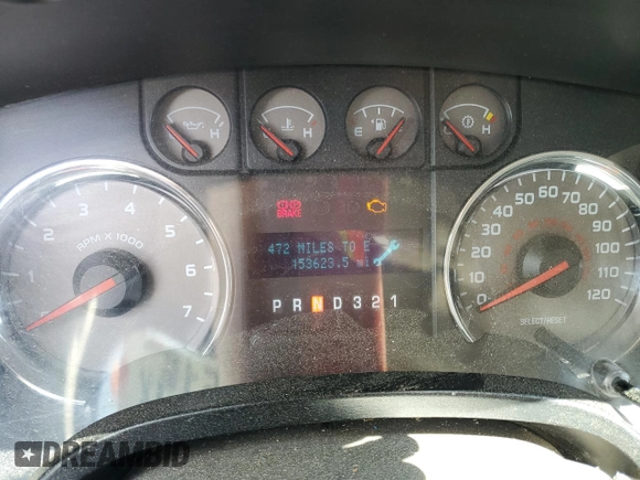2010 Ford F-150 XL with VIN 1FTEX1C88AFA01775, listed as a Copart auction lot 62842515 with 153,623 mi miles and Clean title. Bid and sale history available at DreamBid. Image 9.