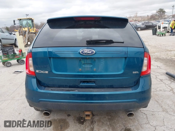 2011 Ford Edge SEL with VIN 2FMDK3JC9BBA41715, listed as a IAAI auction lot 41947808 with 107,341 mi miles. Bid and sale history available at carsss.com. Image 17.