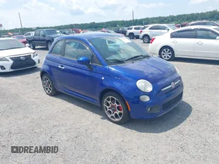 2012 FIAT 500 Sport with VIN 3C3CFFBRXCT115565, listed as a IAAI auction lot 42797534 with 94,713 mi miles and . Bid and sale history available at DreamBid. Image 1.