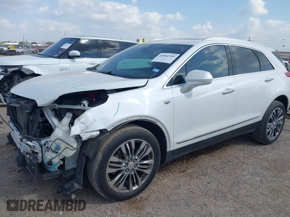 2017 Cadillac XT5 Premium Luxury AWD with VIN 1GYKNERS6HZ105266, listed as a IAAI auction lot 41860785 with 79,593 mi miles. Bid and sale history available at carsss.com. Image 2.