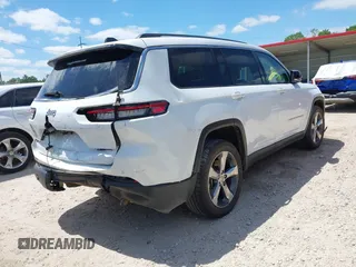 2021 Jeep Grand Cherokee Limited z VIN 1C4RJJBG1M8136228, wystawiony jako IAAI lot #42022735 z przebiegiem 82 017 mil mil oraz . Historia ofert i sprzedaży dostępna na DreamBid. Obrazek 4.